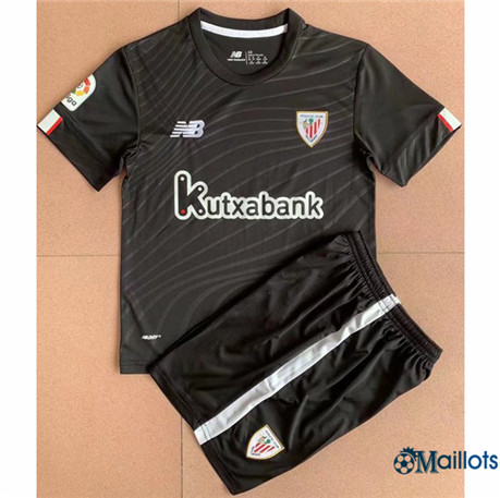 Grossiste Maillot foot Athletic Bilbao Enfant Gardien de but Noir 2022-2023