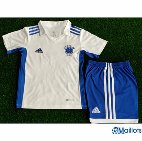 Grossiste Maillot foot Cruzeiro Enfant Exterieur 2022-2023