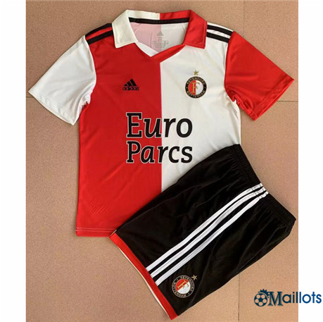 Grossiste Maillot foot Feyenoord Enfant Domicile 2022-2023