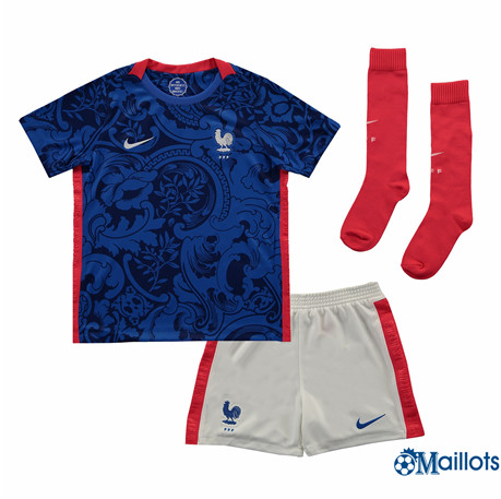 Grossiste Maillot foot France Enfant Domicile 2022-2023