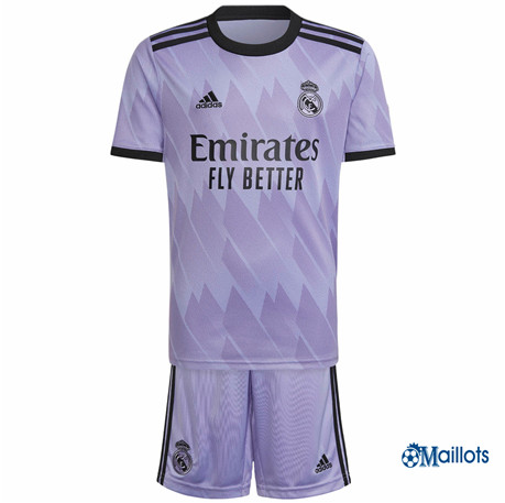 Grossiste Maillot foot Real Madrid Enfant Exterieur 2022-2023