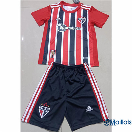 Grossiste Maillot foot Sao Paulo Enfant Exterieur 2022-2023