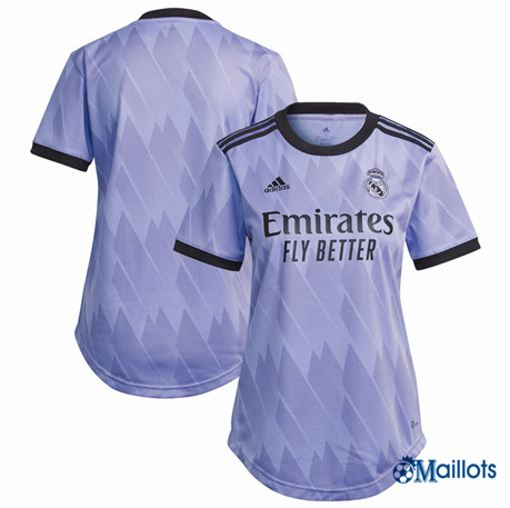 Grossiste Maillot foot Real Madrid Femme Exterieur 2022-2023