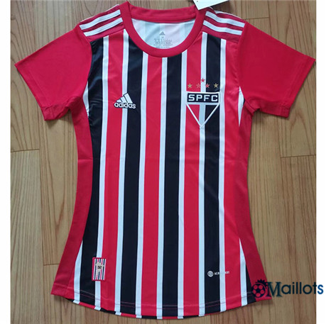 Grossiste Maillot foot Sao Paulo Femme Exterieur 2022-2023