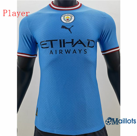 Grossiste Maillot foot Manchester City Player Domicile 2022-2023