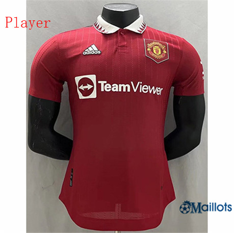 Grossiste Maillot foot Manchester United Player Domicile 2022-2023