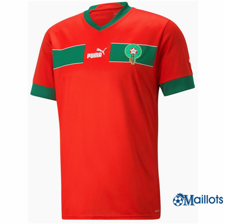Grossiste Maillot foot Maroc Domicile 2022-2023