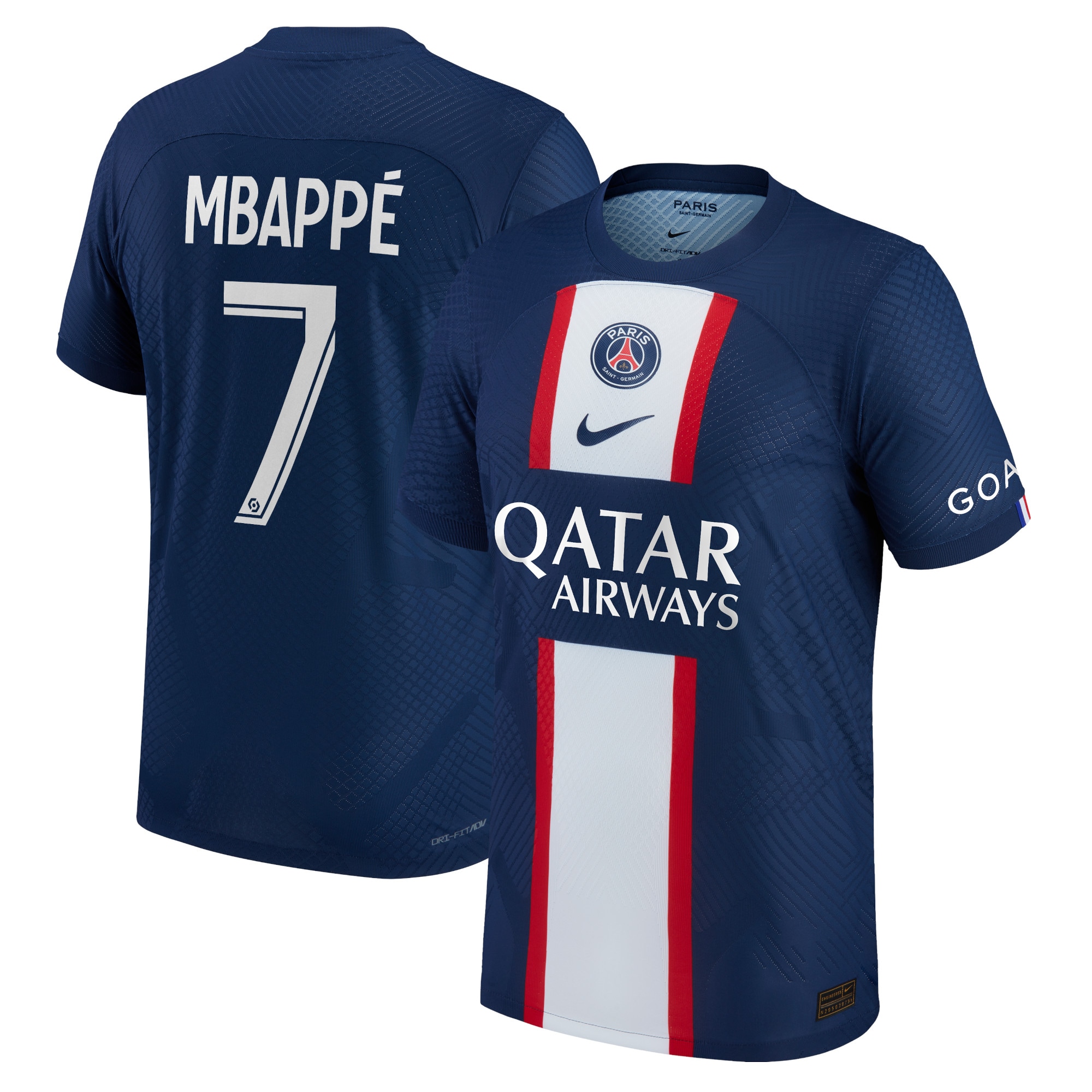 Grossiste Maillot foot PSG Domicile Mbappé 7 2022-2023