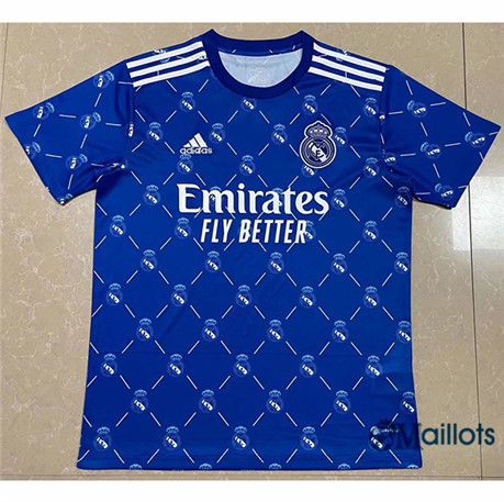 Grossiste Maillot foot Real Madrid training Bleu 2022-2023