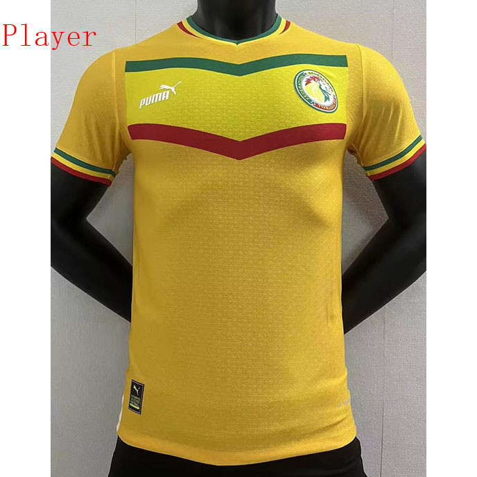 Grossiste Maillot foot SÉNÉGAL Player Amarillo 2022-2023