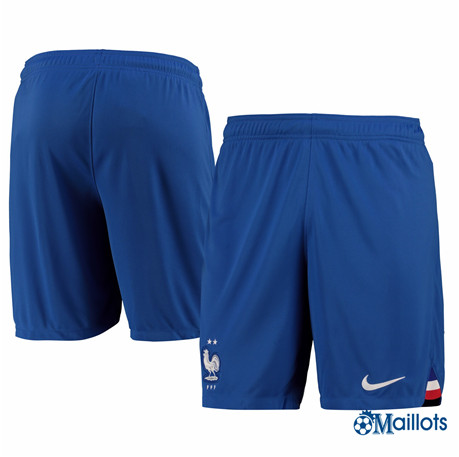 Grossiste Maillot foot Short France Exterieur Bleu 2022-2023