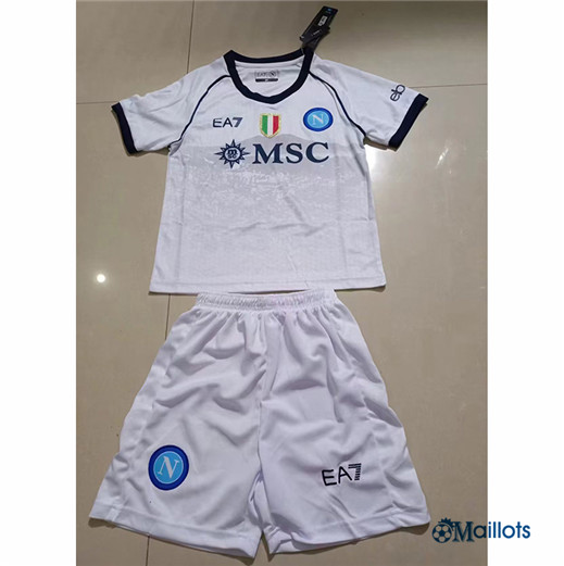 Maillot football Naples Ensemble Enfant & Junior Exterieur 2023 2024