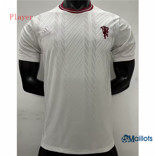 Maillot football Manchester United Player casual wear Blanc