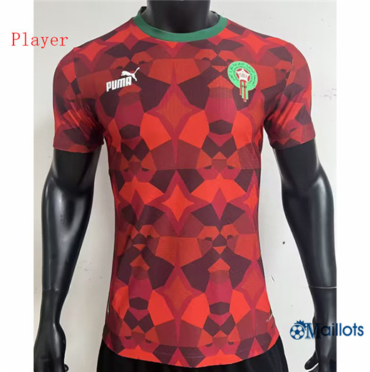Maillot football Maroc Rouge Player 2023 2024