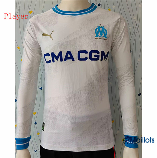 Maillot football Marseille OM Player Domicile Manche Longue 2023 2024