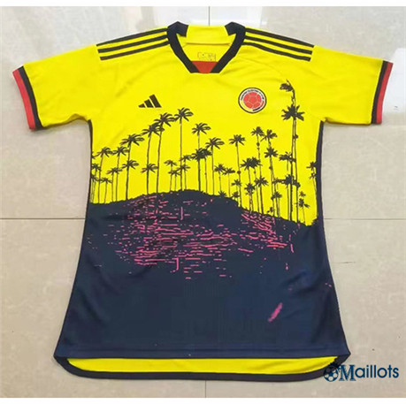 Maillot football Colombie Jaune 2023 2024 omN068