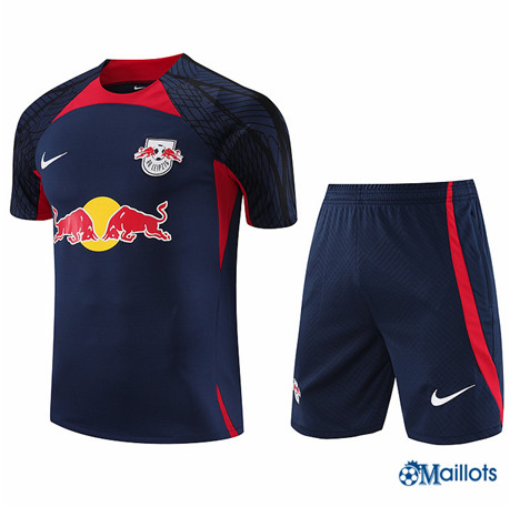 Maillot football Bull Leipzig Shorts tracksuit Bleu 2023 2024 omN163
