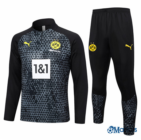 Survetement Borussia Dortmund Homme Noir 2023 2024 omN365