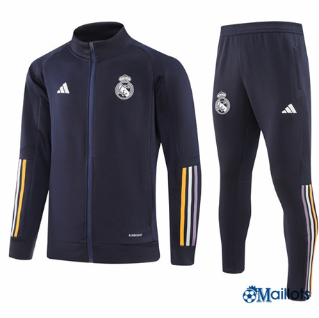 Veste Survetement Real Madrid Enfant & Junior Bleu 2023 2024 omN293