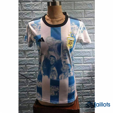 Grossiste Maillot de football Argentine Femme commémoratif 2022-2023 om9153