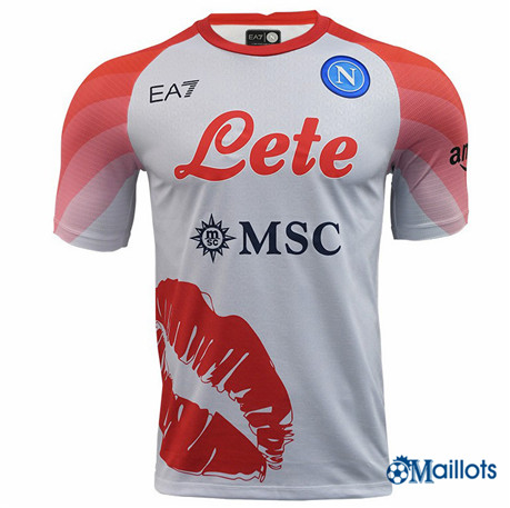 Grossiste Maillot de football Naples Maillot Valentine\'s Day 2022-2023 om9102