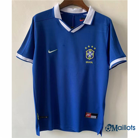 Grossiste Maillot de football Rétro Brésil Exterieur 1997 om9208