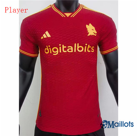 Grossiste maillot foot AS Roma Player Domicile 2023 2024