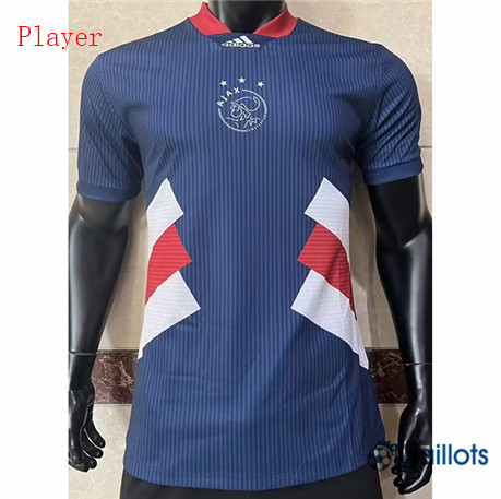 Omaillots maillot de football Ajax Player édition spéciale Bleu 2023 2024