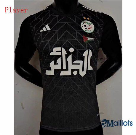 Grossiste maillot foot Algérie Player Noir 2023 2024
