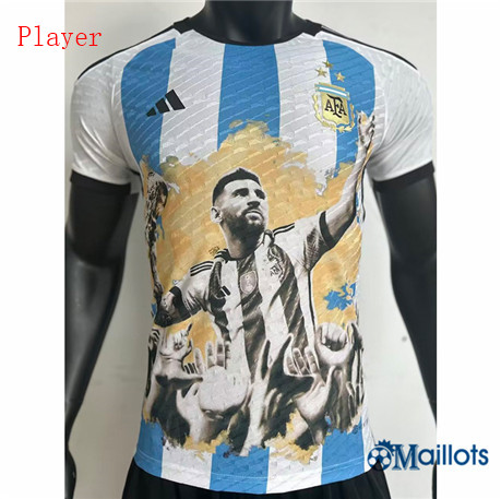Grossiste maillot de football Argentine Player Lionel Messi Special 2023 2024