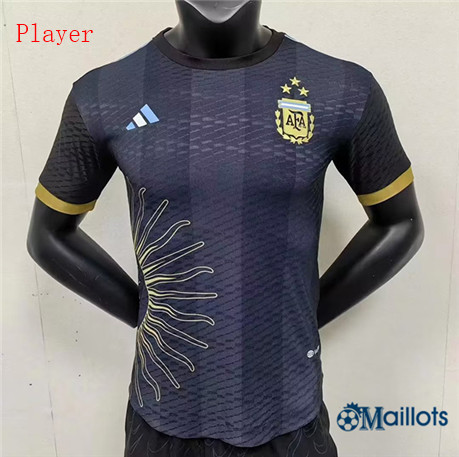 Omaillots maillot de foot Argentine Player Special Noir 2023 2024