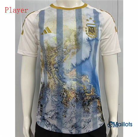 Omaillots maillot foot Argentine Player 3-star Map 2023 2024