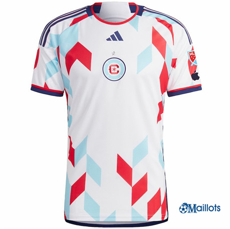 Grossiste Omaillots maillot Chicago Fire Exterieur Blanc 2023 2024