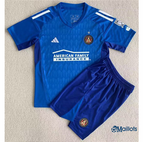 Omaillots maillot foot Atlanta United Enfant Gardien de but Bleu 2023 2024