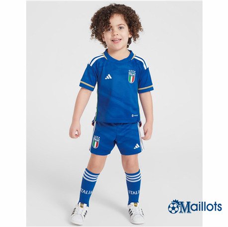 Grossiste maillot de football Italie Enfant Domicile 2023 2024