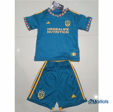 Grossiste Omaillots maillot Los Angeles Galaxy Enfant Exterieur 2023 2024