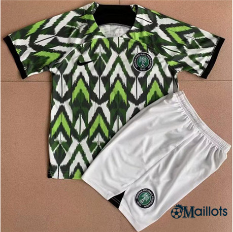Omaillots maillot de foot Nigeria Enfant Vert 2023 2024