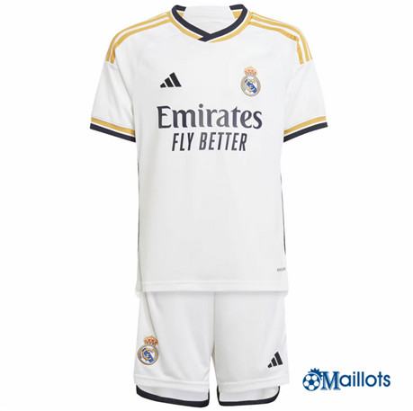 Omaillots maillot de football Real Madrid Enfant Domicile 2023 2024