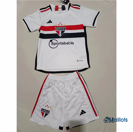 Omaillots maillot de foot Sao Paulo Enfant Domicile 2023 2024