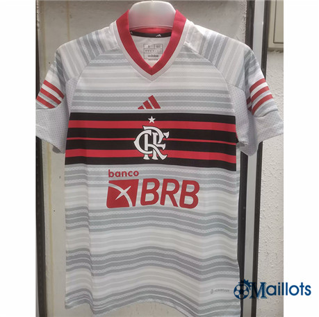 Omaillots maillot foot Flamengo Special Blanc 2023 2024