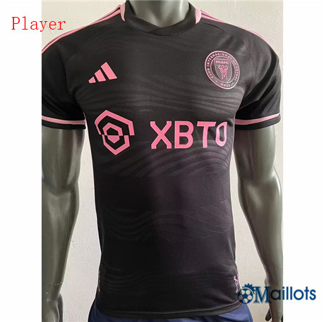 Grossiste Omaillots maillot Inter Miami Player Exterieur Noir 2023 2024