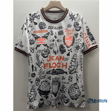Grossiste maillot Lorient FC Blanc 2023 2024