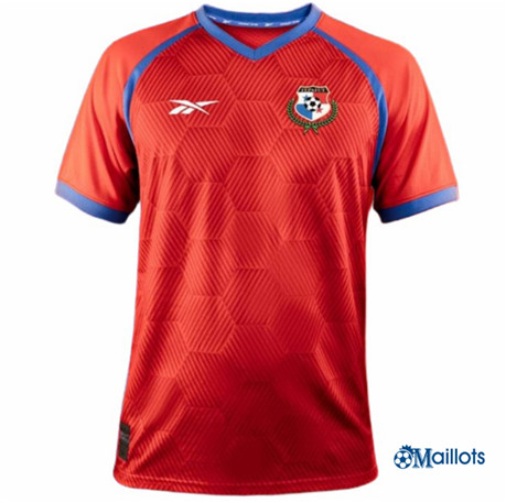 Omaillots maillot foot Panama Domicile Rouge 2023 2024