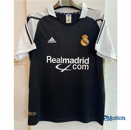 Omaillots maillot de football Rétro Real Madrid Exterieur 2001-02