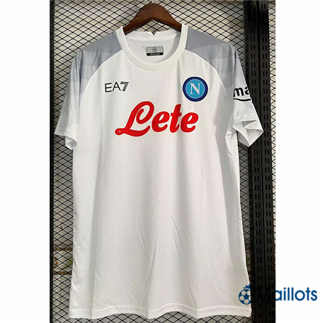 Grossiste maillot SSC Napoli Blanc 2023 2024
