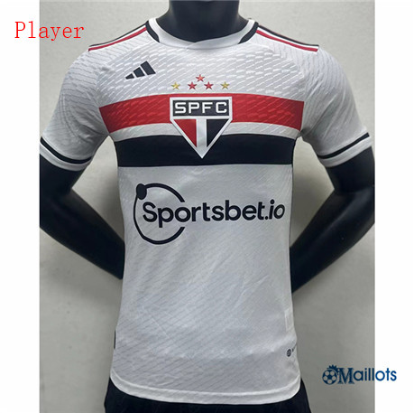 Omaillots maillot foot Sao Paulo Player Domicile 2023 2024