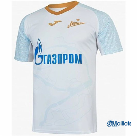 Omaillots maillot de foot Zenit Saint Petersburg Exterieur Blanc 2023 2024