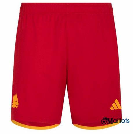 Grossiste Maillot foot Short AS Roma Domicile 2023-2024