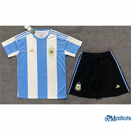 Grossiste Maillot football Argentine Enfant Domicile 2023-2024