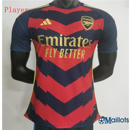 Grossiste Maillot foot Arsenal Player Rouge/Noir 2023-2024